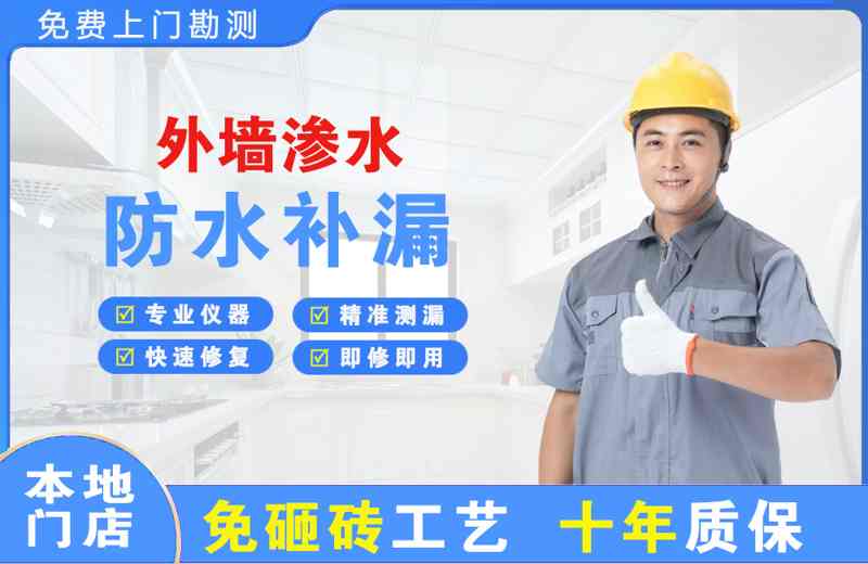 新龙外墙渗水维修